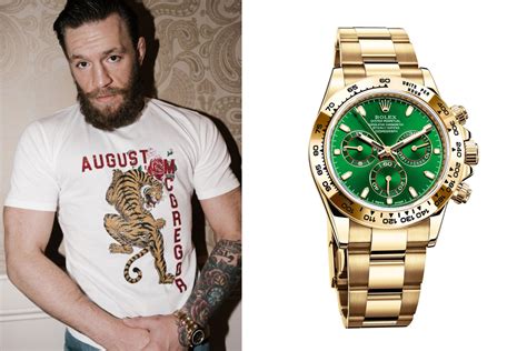 rolex conor mcgregor watch|conor mcgregor roulette watch.